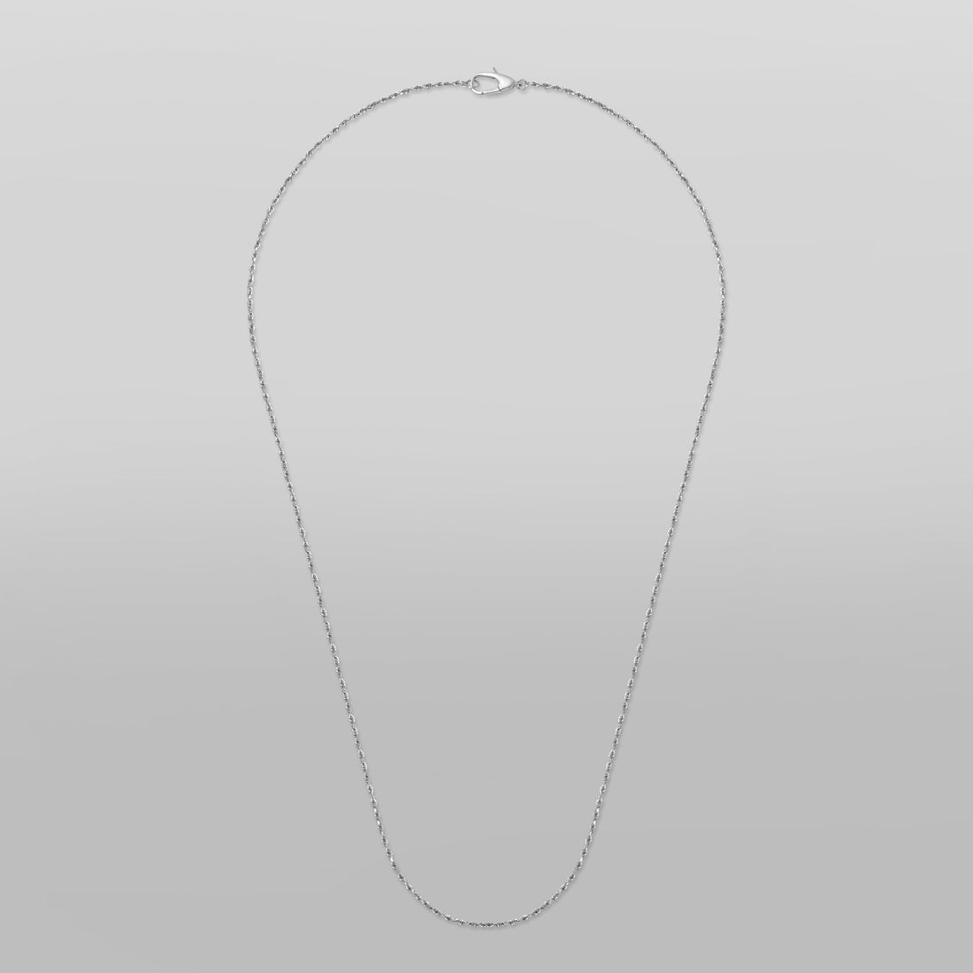 Diamond-Cut Rope Chain