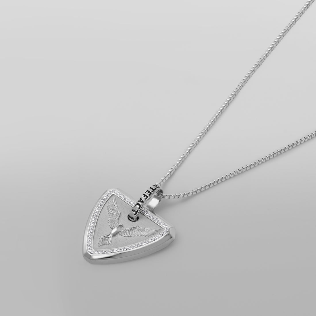 Phoenix Moissanite Pendant