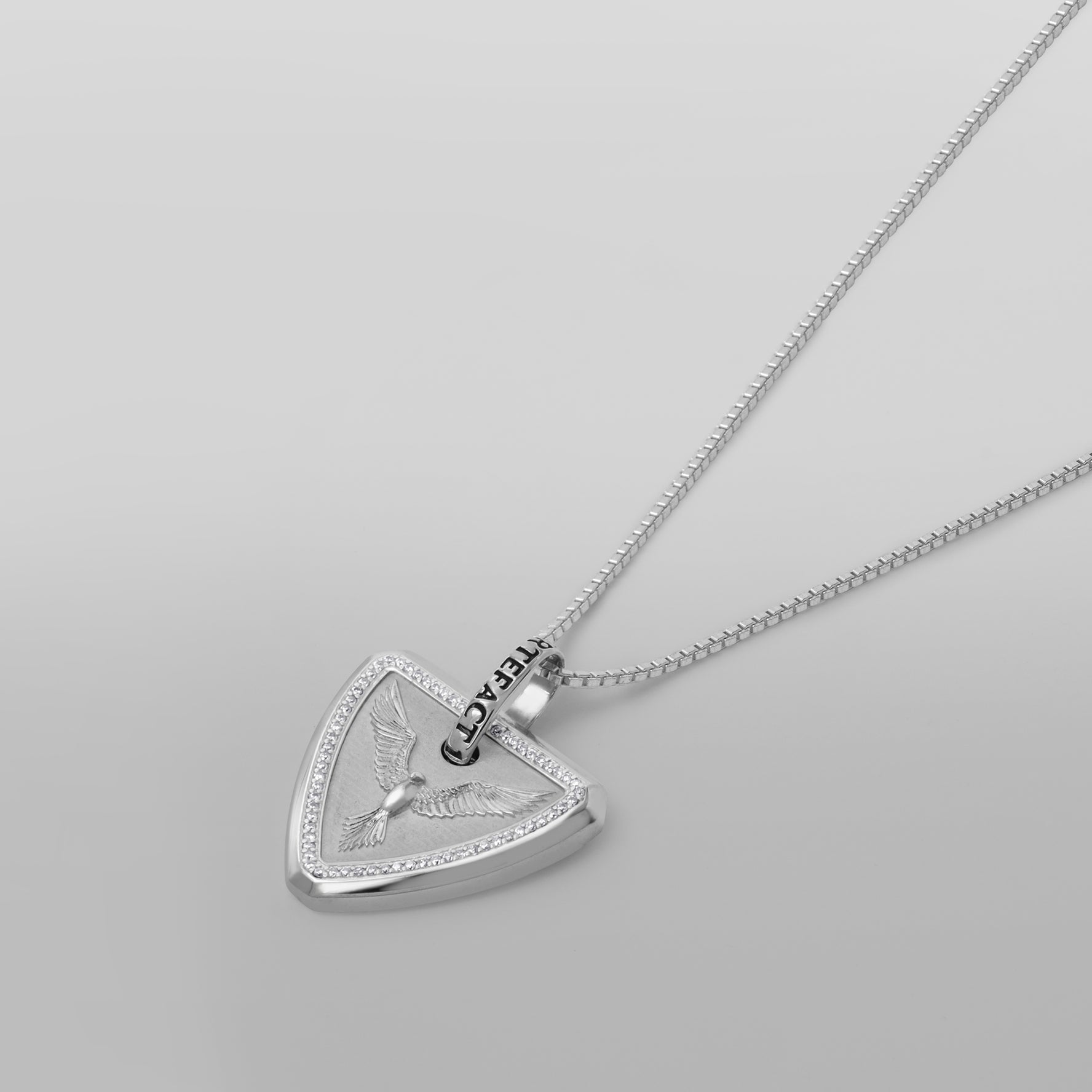 Phoenix Moissanite Pendant