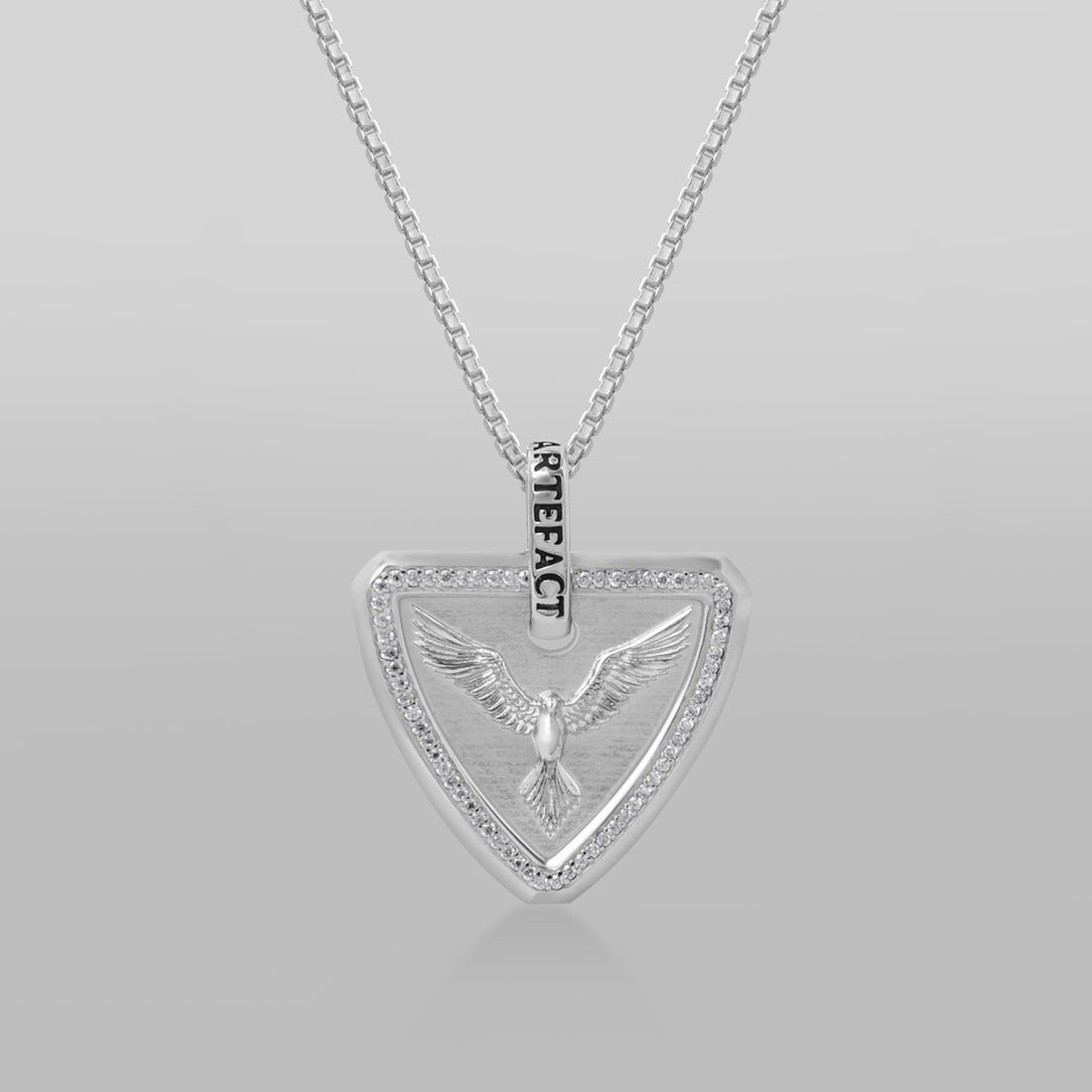 Phoenix Moissanite Pendant